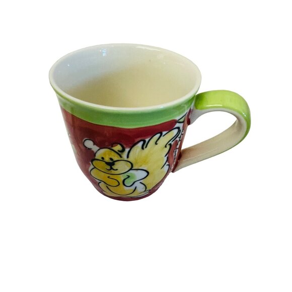 Hand-Painted Squirrel Themed Ceramic Coffee Mug - Picture 1 of 7